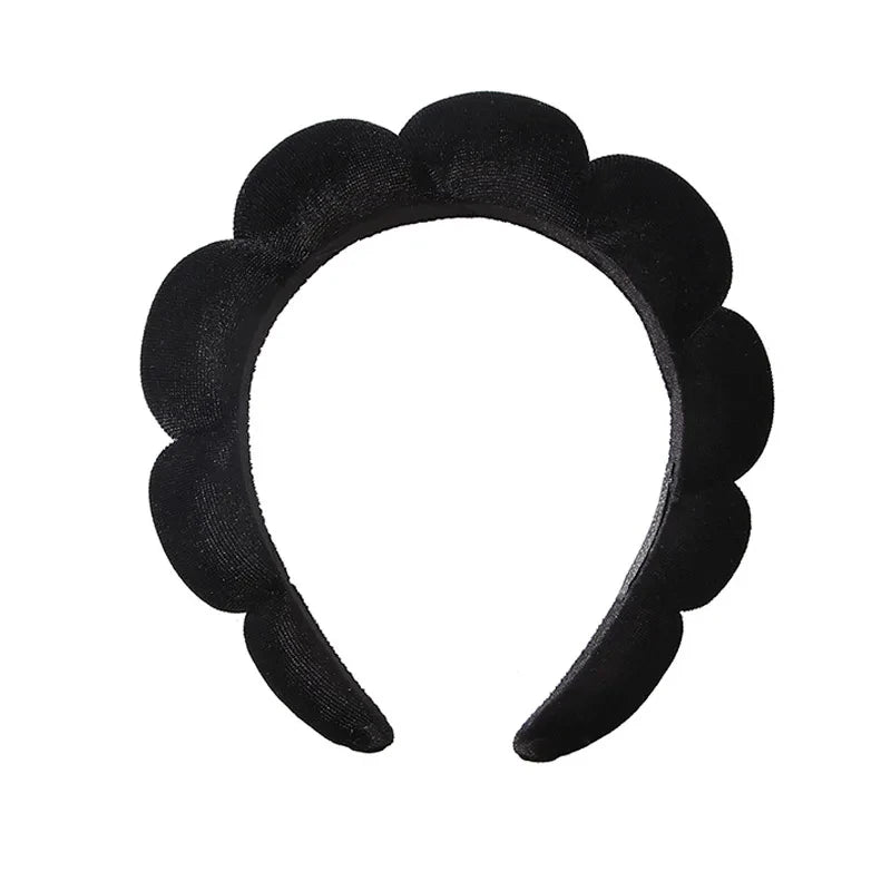 Makeup Headband Puffy Sponge Spa Head Bands